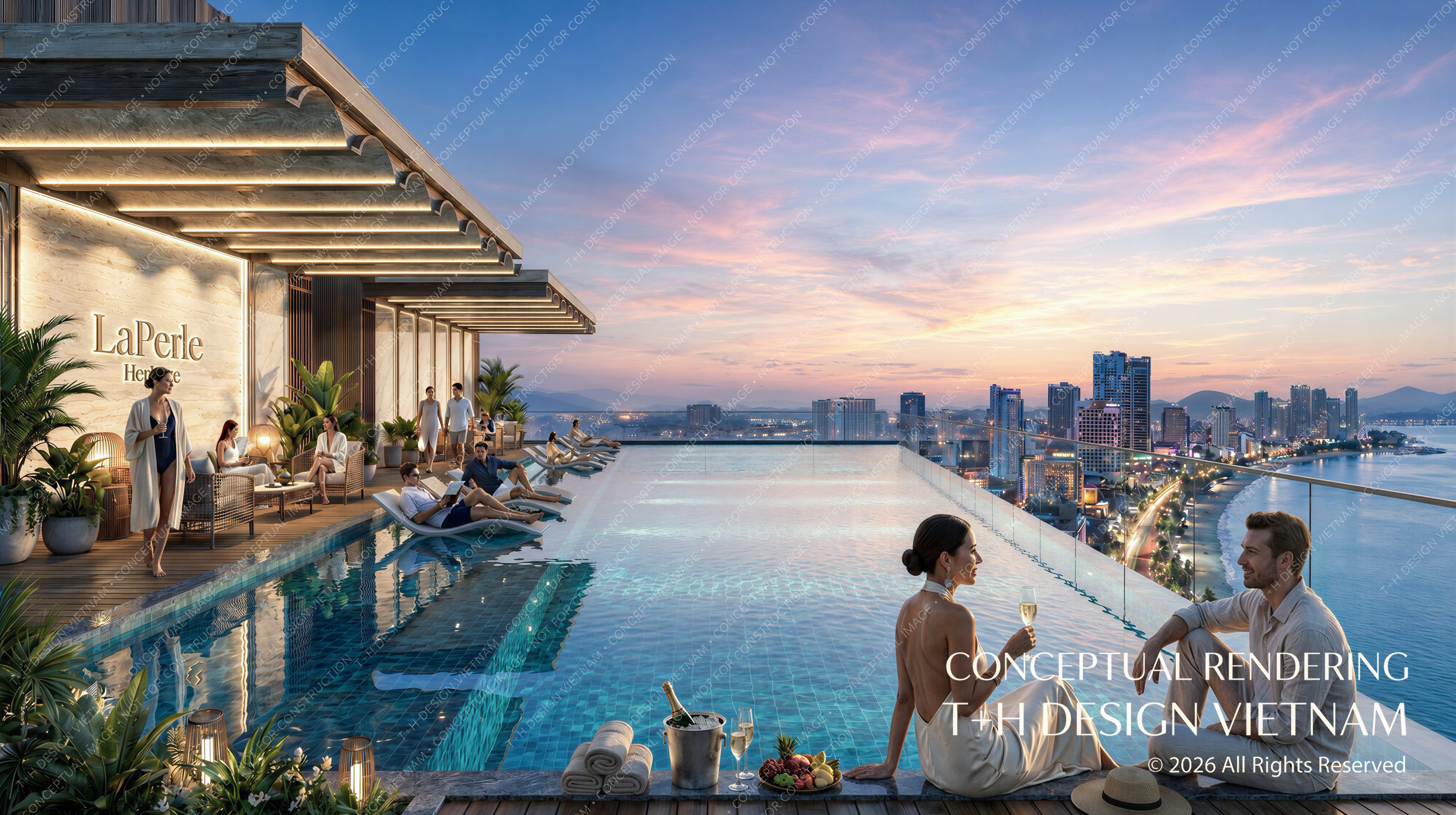 L'Oasis Infinity Pool